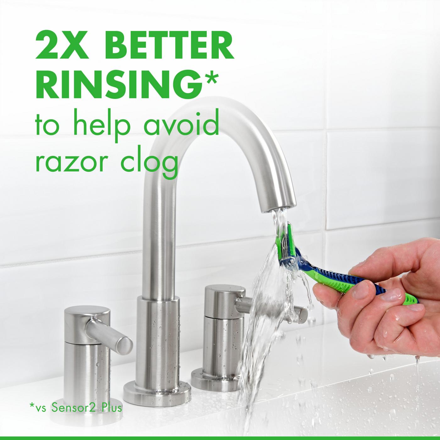 Gillette Sensor3 Sensitive Men's Disposable Razor; image 4 of 10