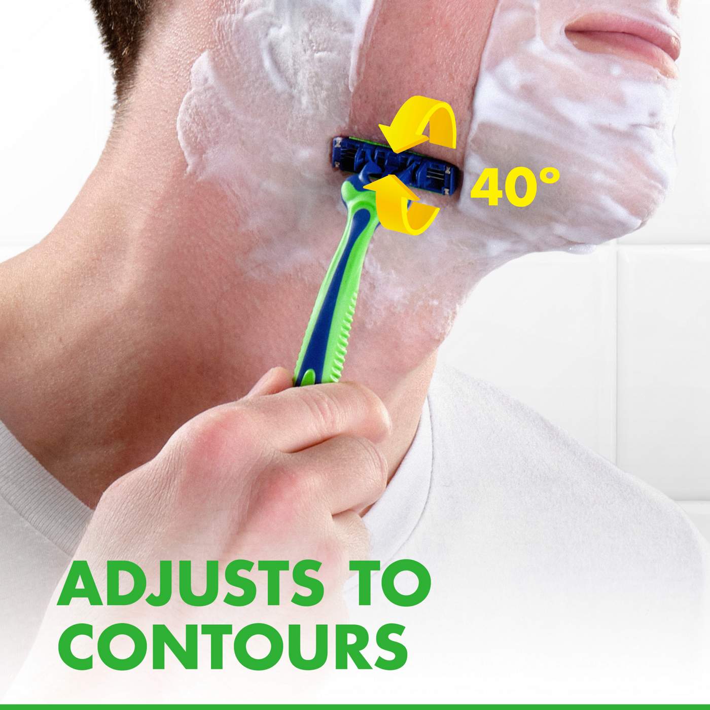 Gillette Sensor3 Sensitive Men's Disposable Razor; image 10 of 10