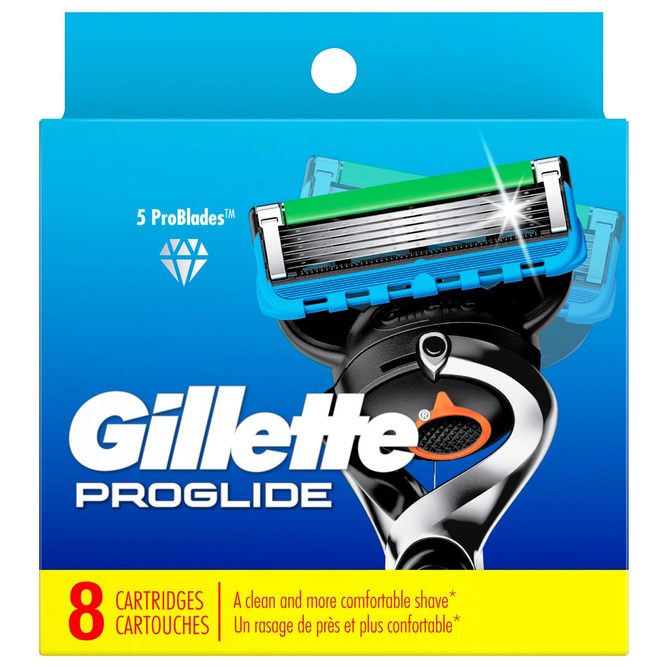 anker Afm Wegenbouwproces Gillette ProGlide Razor Blade Refills - Shop Bath & Skin Care at H-E-B