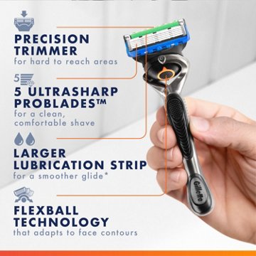 Gillette Fusion5 ProGlide Razor Cartridge Refills for Men