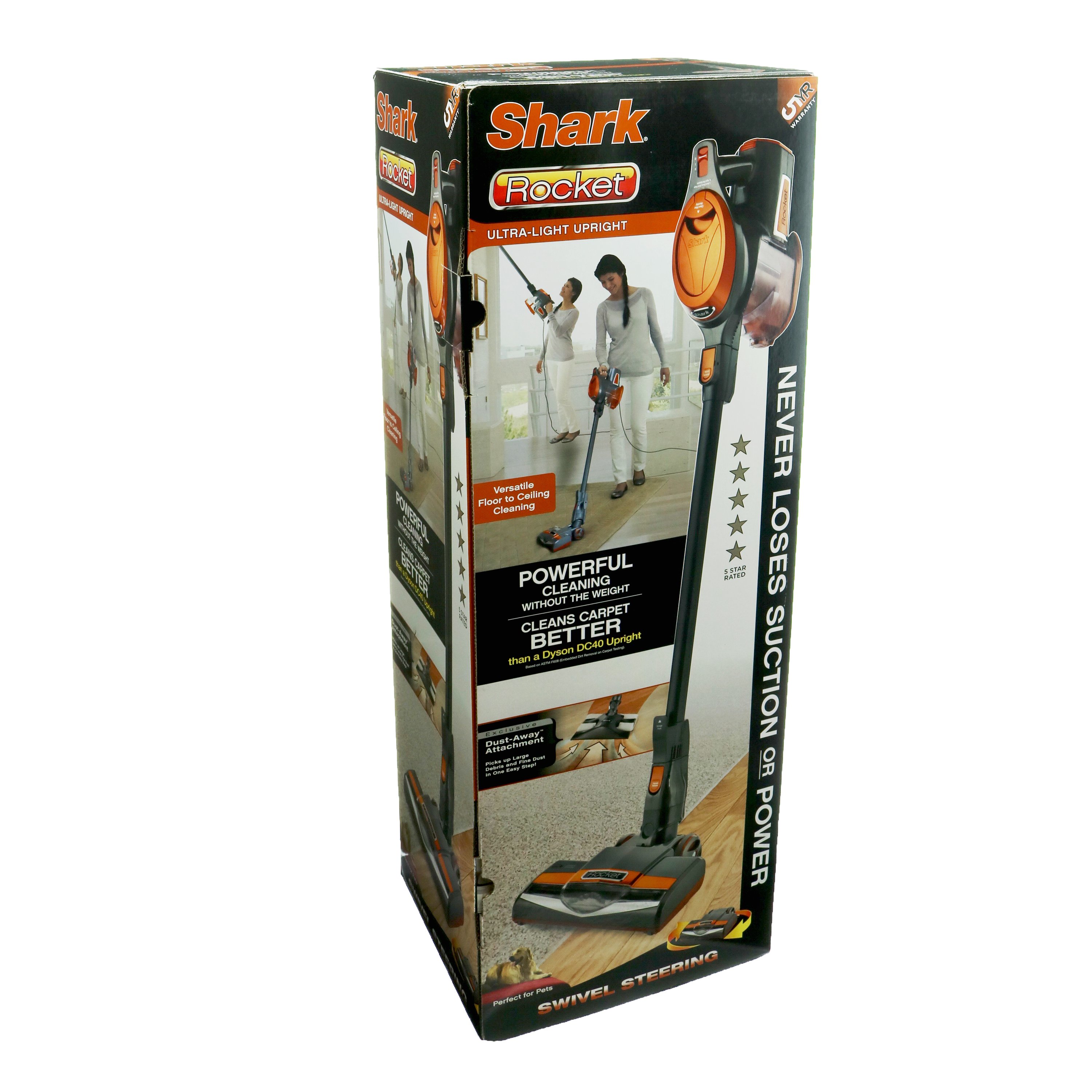 Shark Rocket UltraLight Upright Vacuum Shop Cleaning Tools at HEB