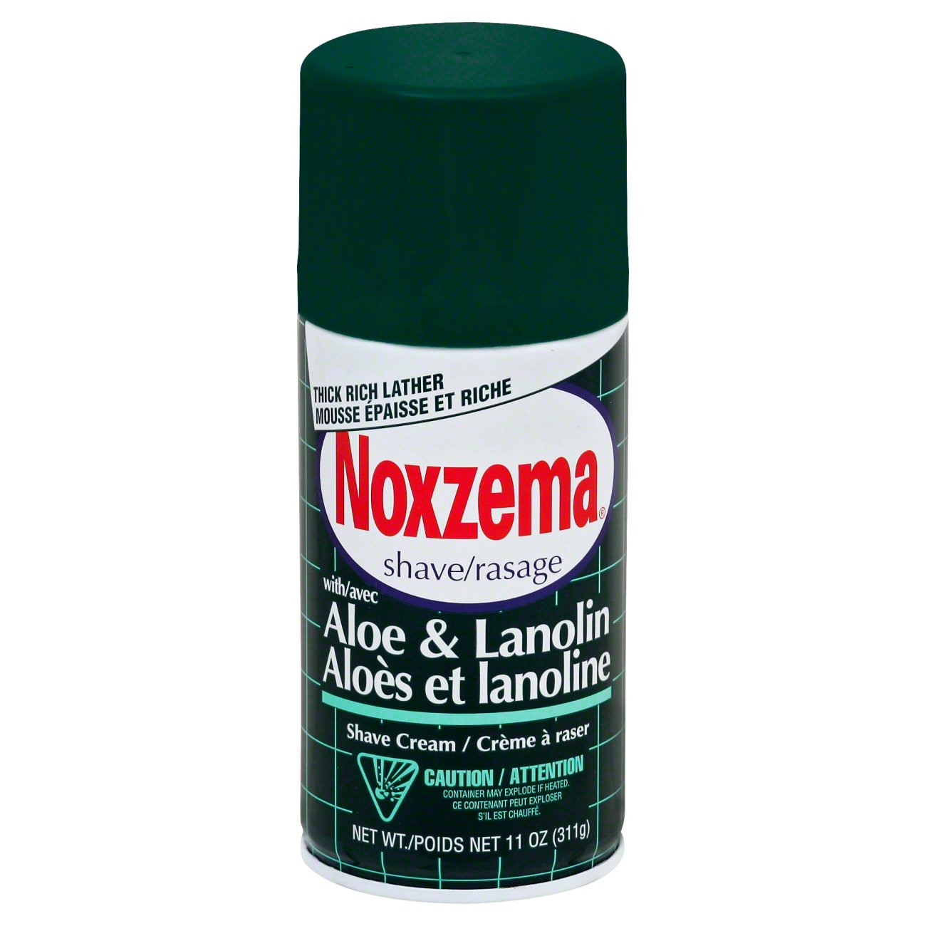 Noxzema Shave Cream Aloe & Lanolin Shop Shaving & Hair Removal at HEB