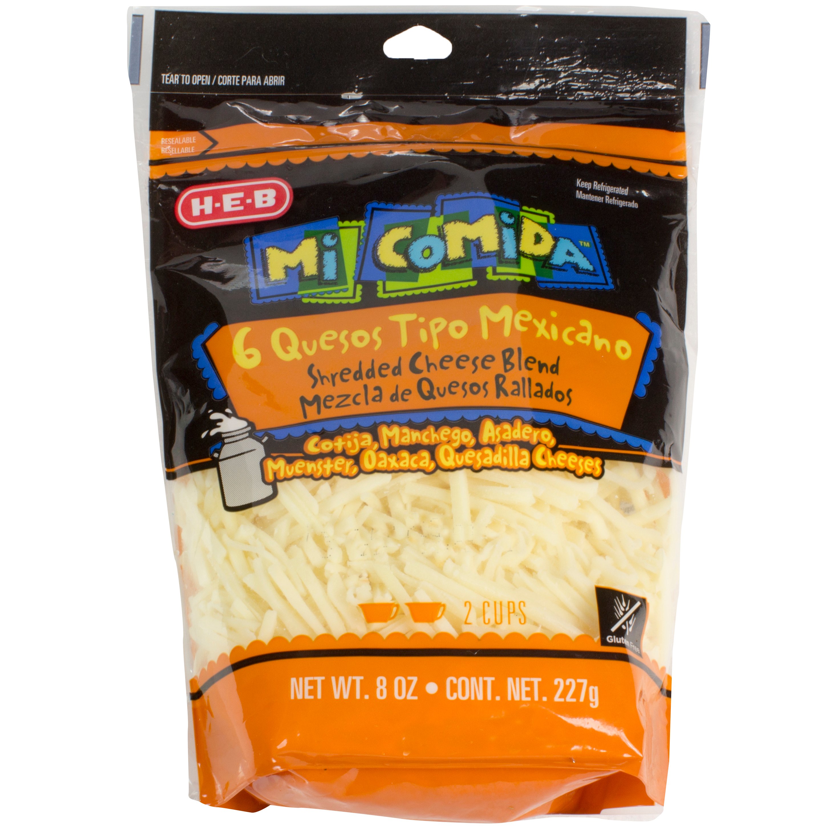HEB Mi Comida 6 Cheese Mexican Blend Shop Cheese at HEB
