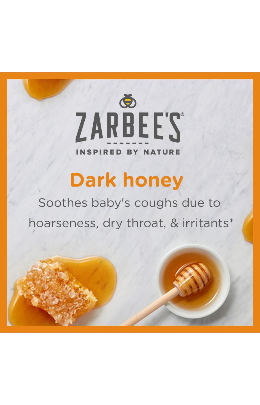 Zarbee's Baby Soothing Cough Syrup, Natural Peach Flavor; image 6 of 7