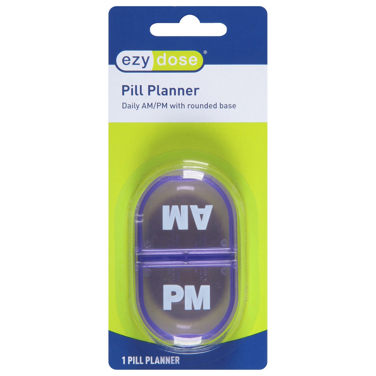 Ezy Dose Daily AM/PM Pill Planner Shop Pill cutters & organizers at HEB