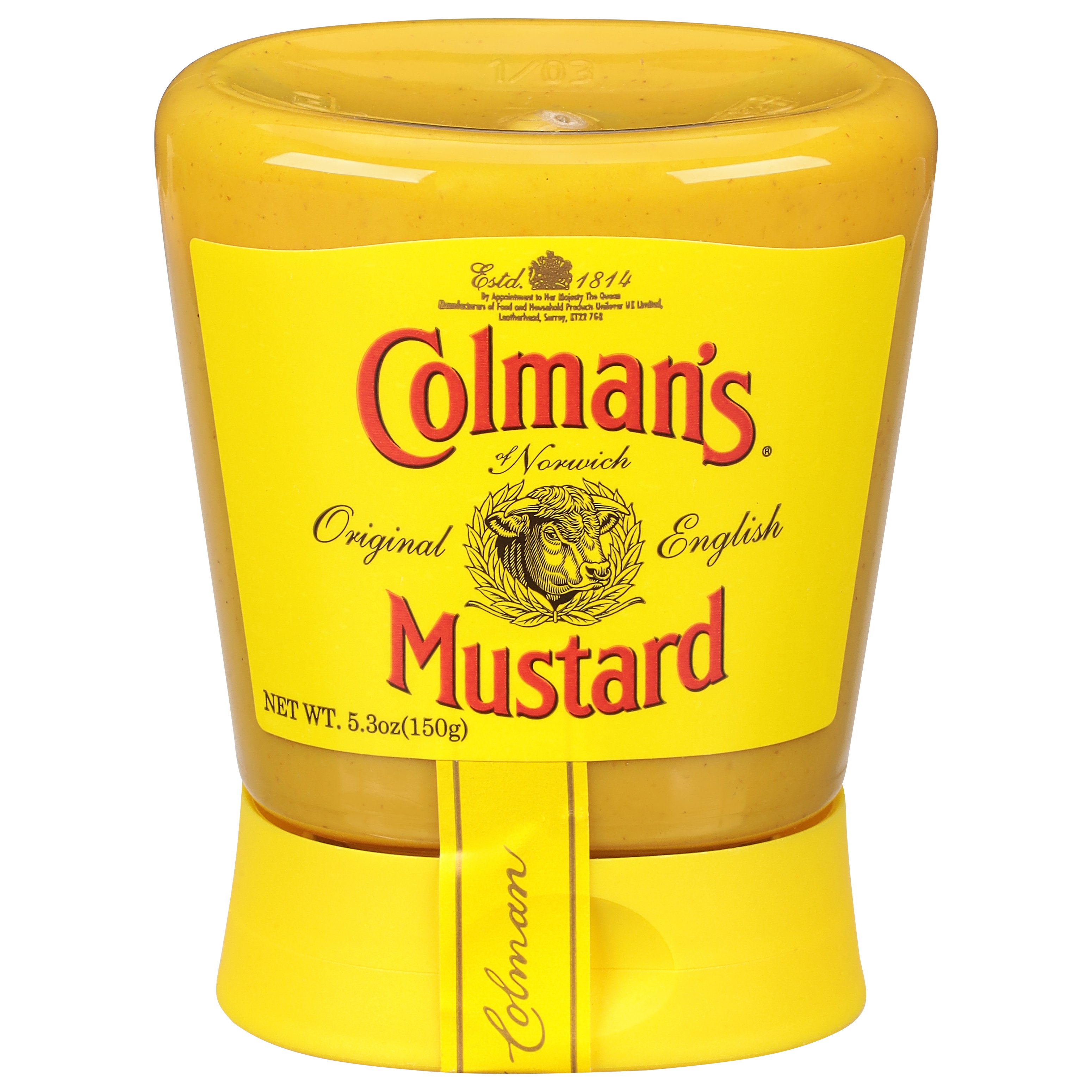 Colman's of Norwich Original English Squeezy Mustard Shop Mustard at