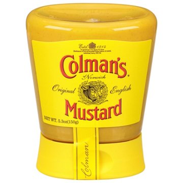Colman's of Norwich Original English Squeezy Mustard, 5.3 oz