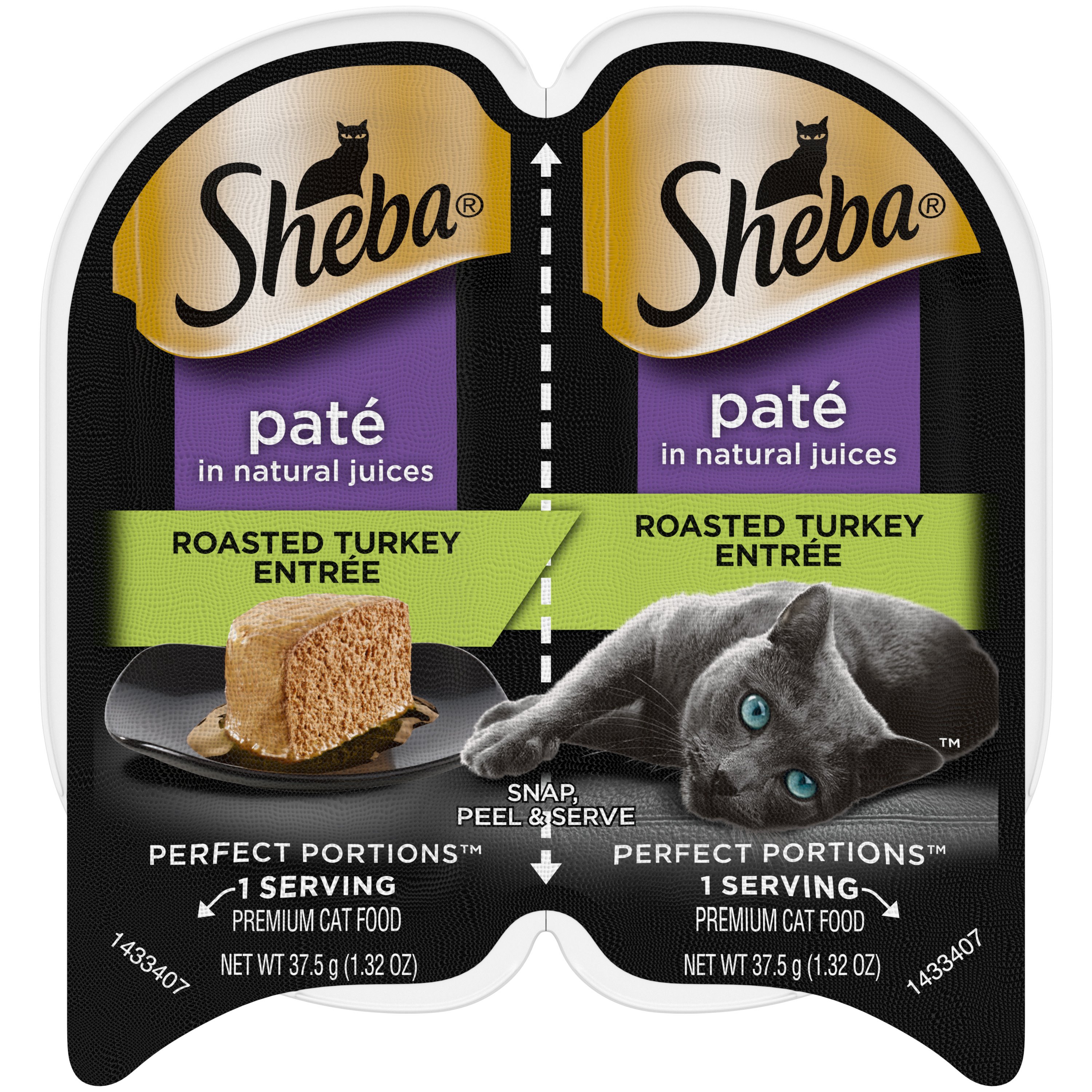 Sheba Perfect Portions Turkey Entree Cat Food - Shop Cats ...