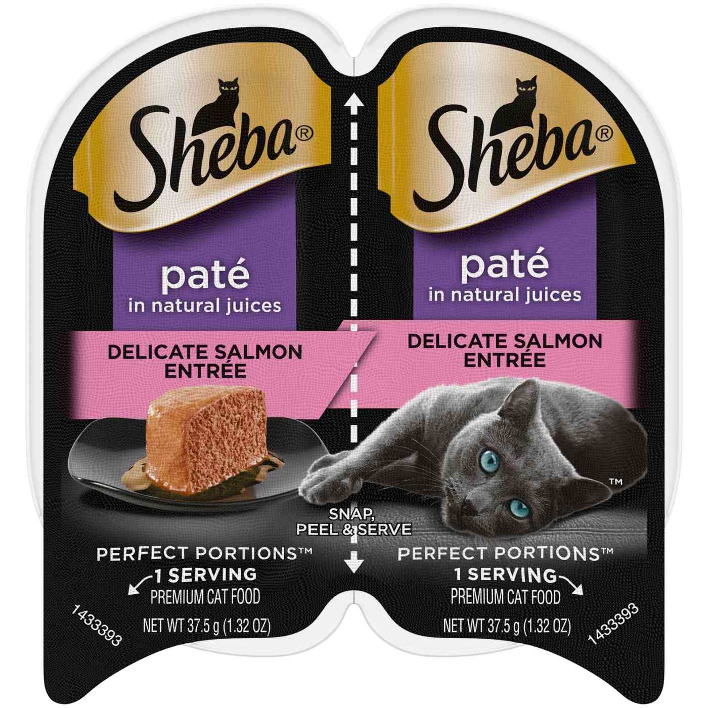 Sheba Perfect Portions Salmon Entree Cat Food; image 1 of 4