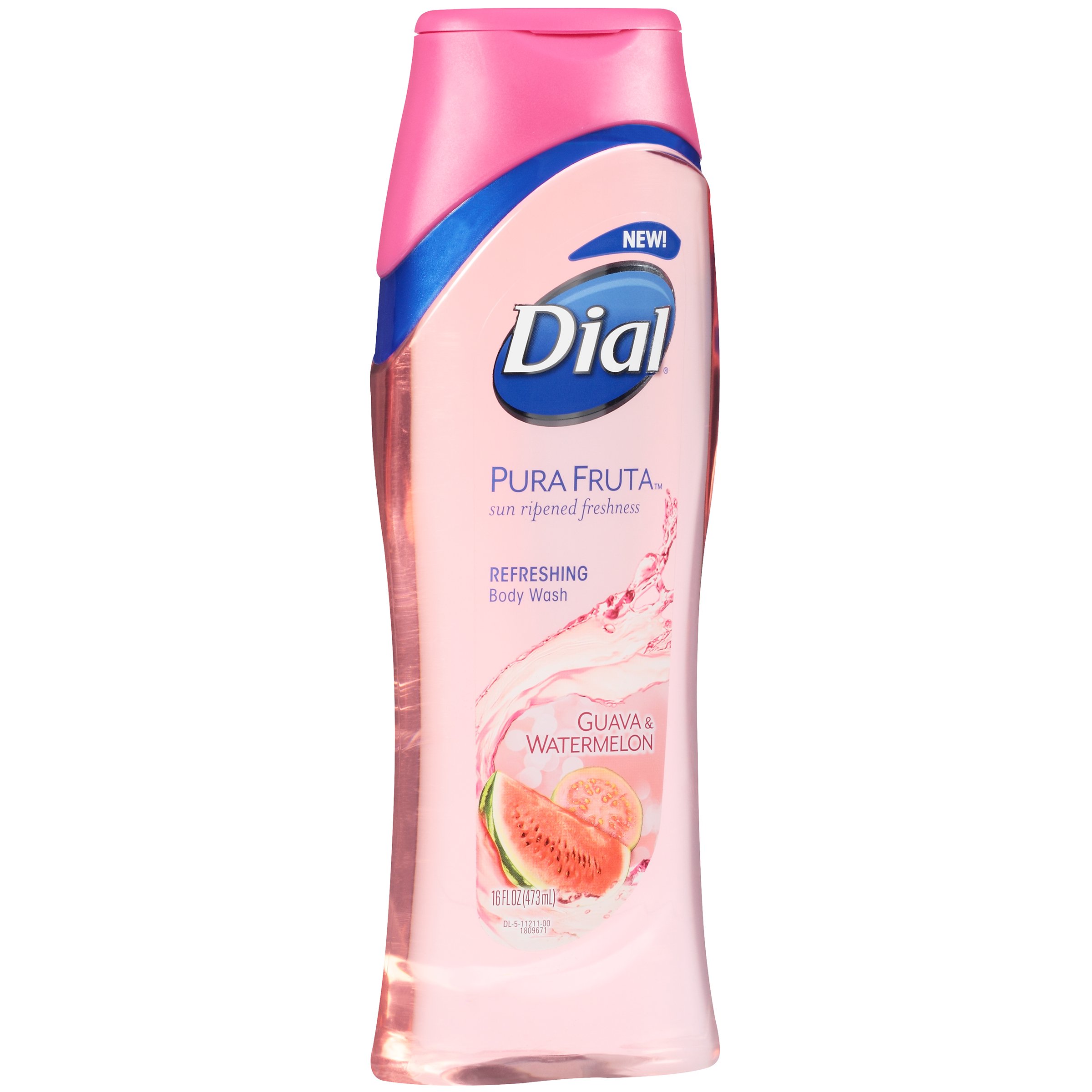 Dial Body Wash Pura Fruta Refreshing Guava/Watermelon Shop Body Wash