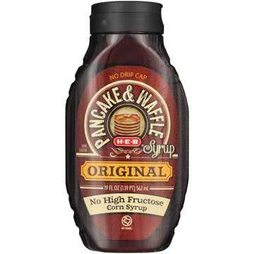 H-E-B Original Pancake & Waffle Syrup, 19 oz