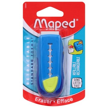Maped Universal Retractable Eraser - Assorted Colors