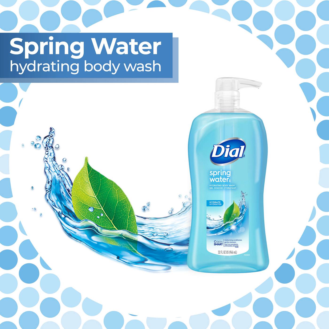 Dial Body Wash - Spring Water; image 2 of 5