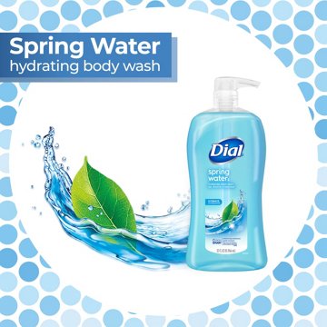 Dial Refresh & Renew Body Wash - Spring Water, 32 oz