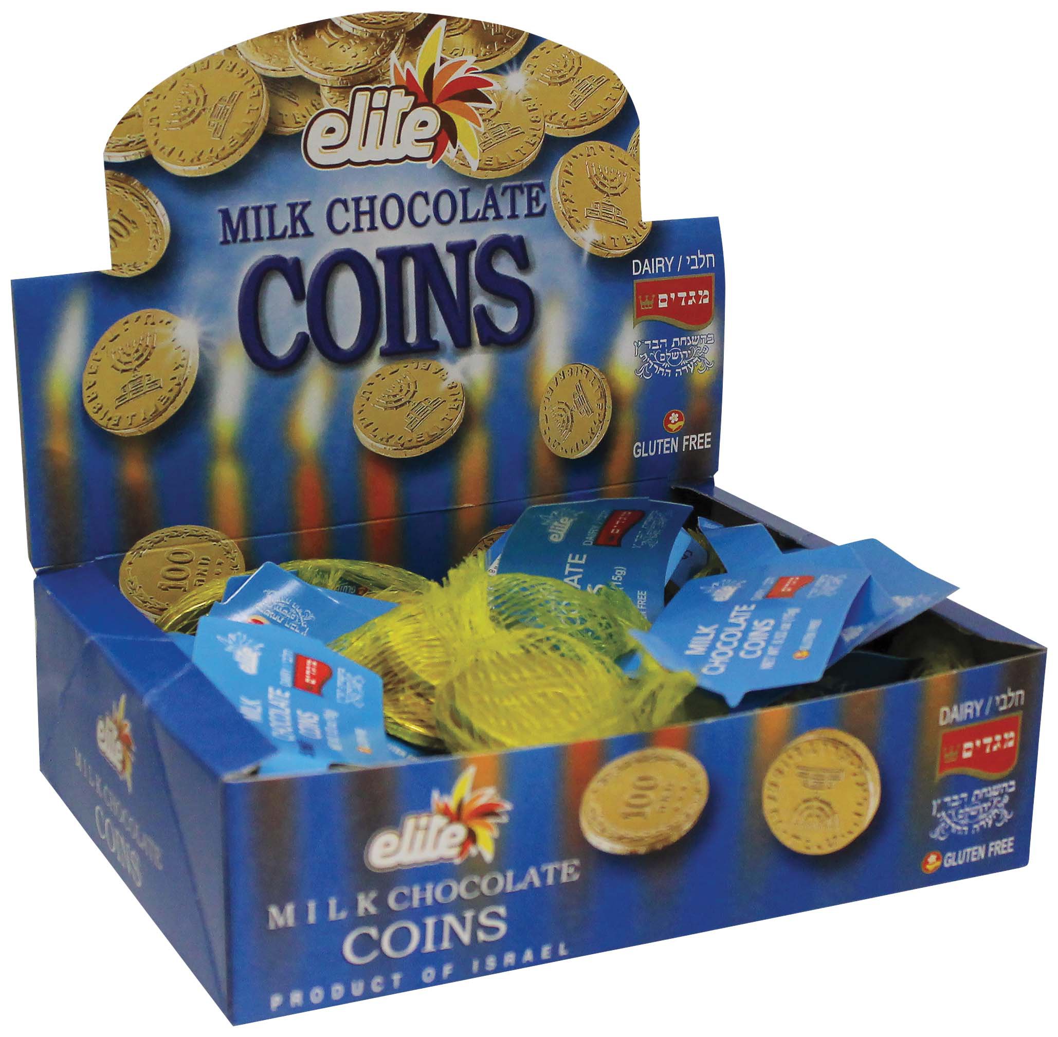 Elite Milk Chocolate Gold Coins - Shop Candy at H-E-B