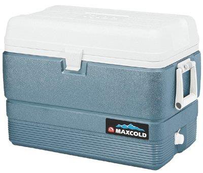 Igloo 50 Quart Maxcold Cooler, Ice Blue Shop Patio & Outdoor at HEB