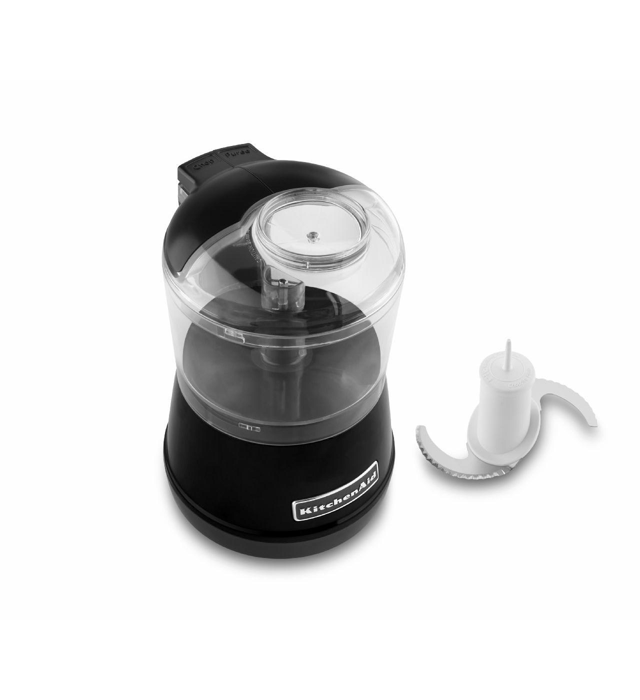 KitchenAid Onyx Black 3.5 Cup Food Chopper Shop Blenders & Mixers at