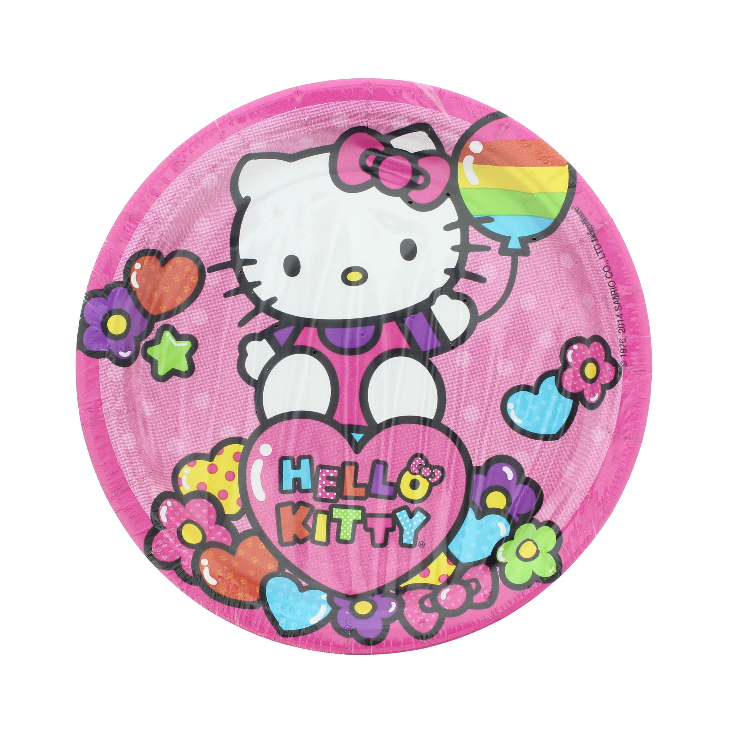 Hello Kitty Rainbow Plate Shop Plates & Bowls at HEB