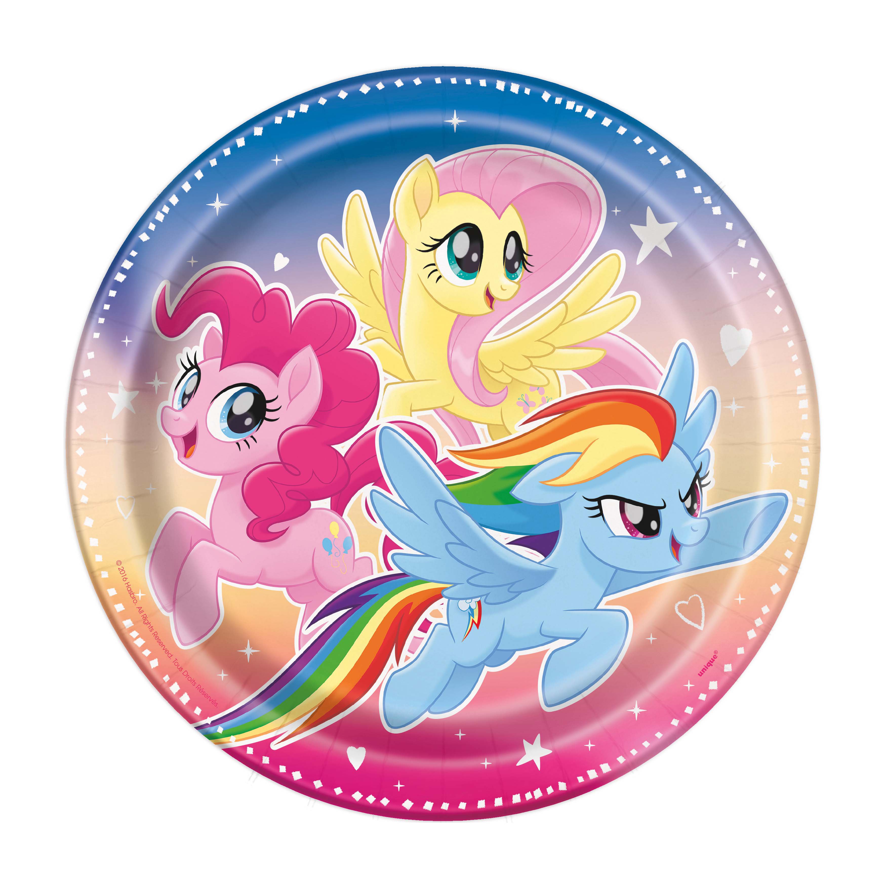 my little pony party plates