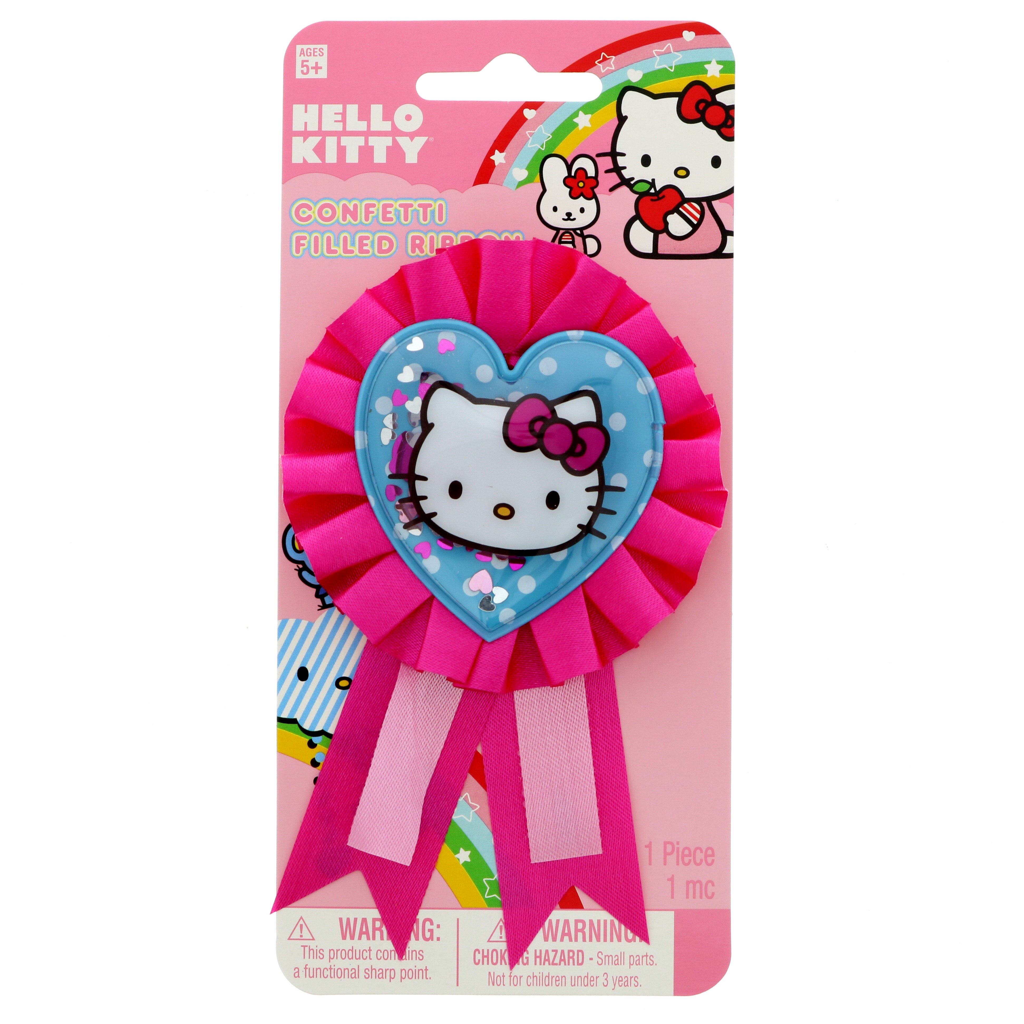 Hello Kitty Confetti Filled Ribbon Shop Party decor at HEB