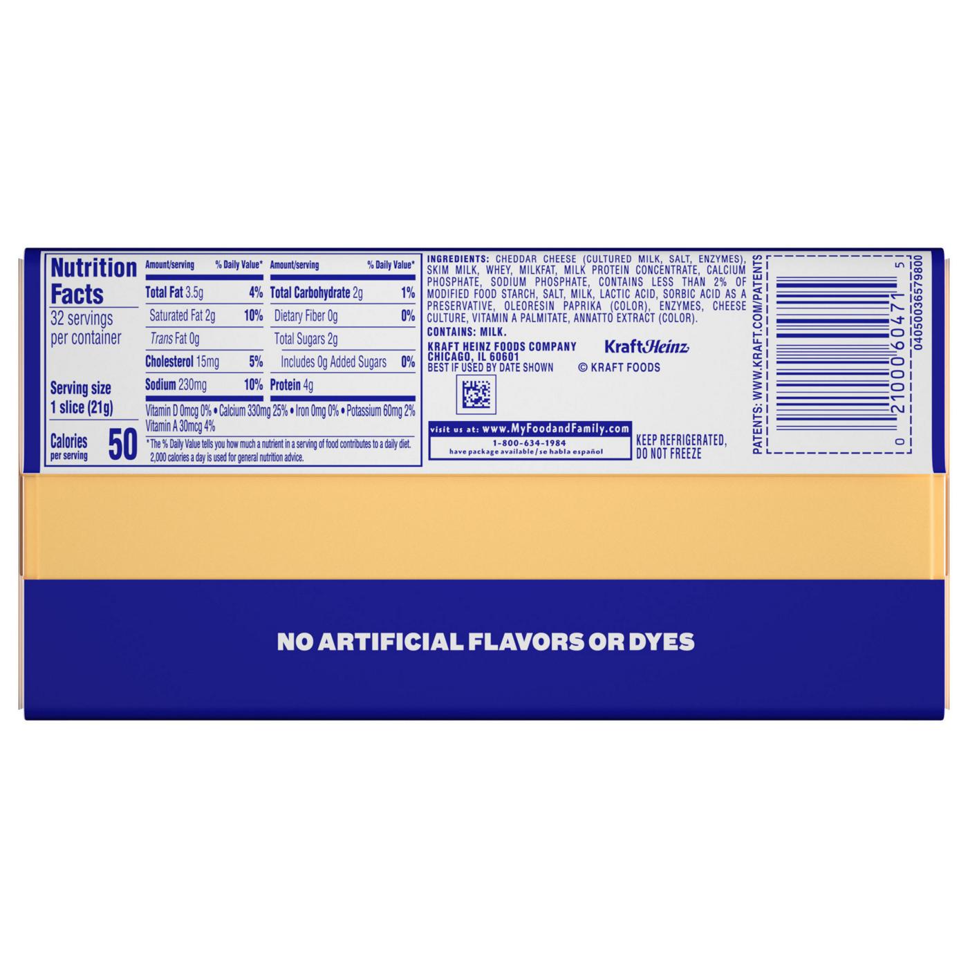 Kraft Singles American Cheese Slices; image 4 of 5