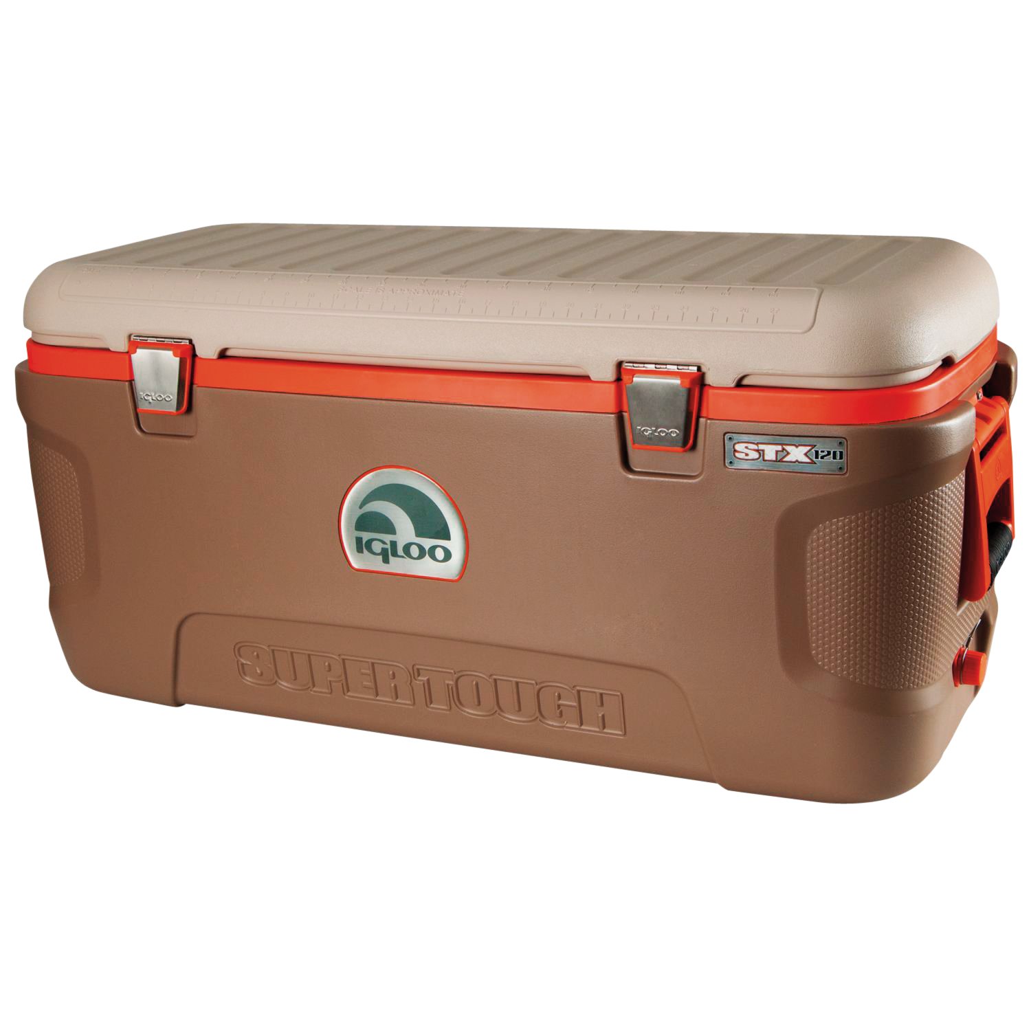 Igloo Super Tough STX 120 Quart Brown Cooler Shop Coolers & Ice Packs