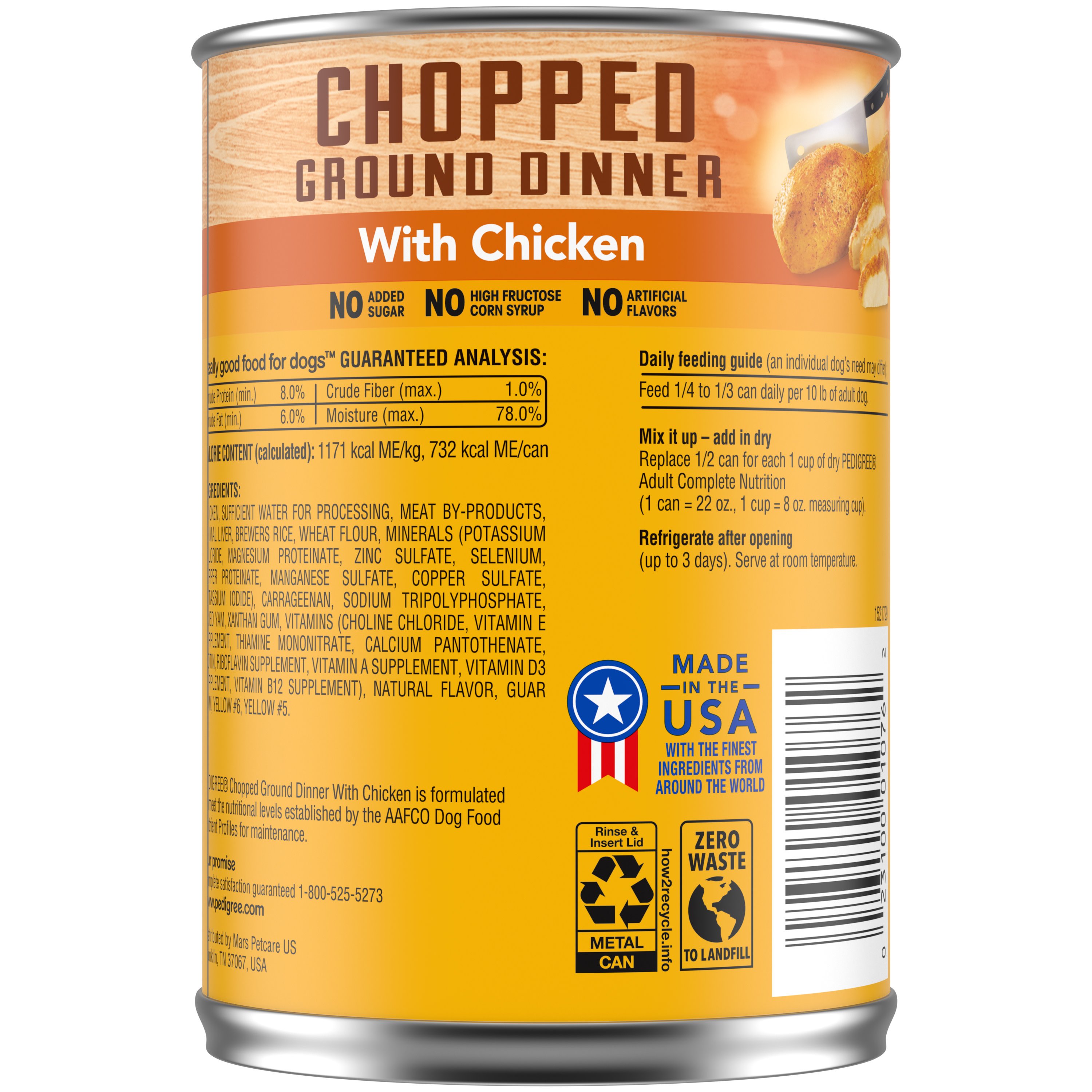 Heb pedigree dog on sale food