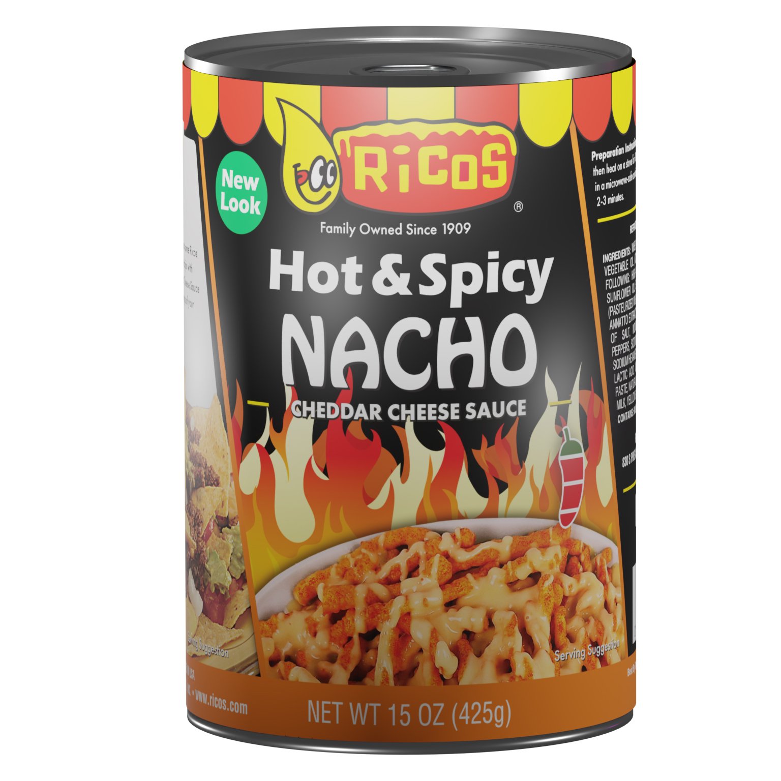 Ricos Hot & Spicy Cheese Sauce Shop Salsa & Dip at HEB