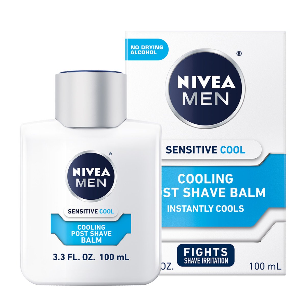 NIVEA Men Sensitive Cooling Post Shave Balm Shop Bath & Skin Care at H-E-B