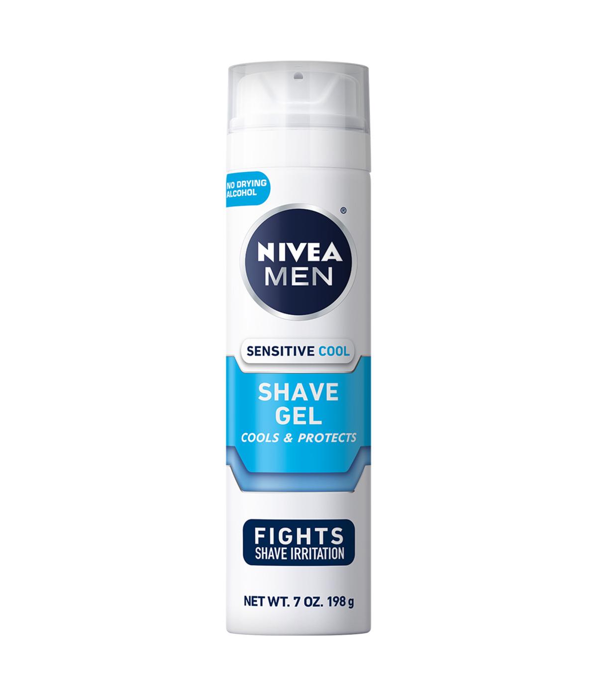 NIVEA Men Sensitive Cooling Shaving Gel Aerosol Can; image 1 of 2