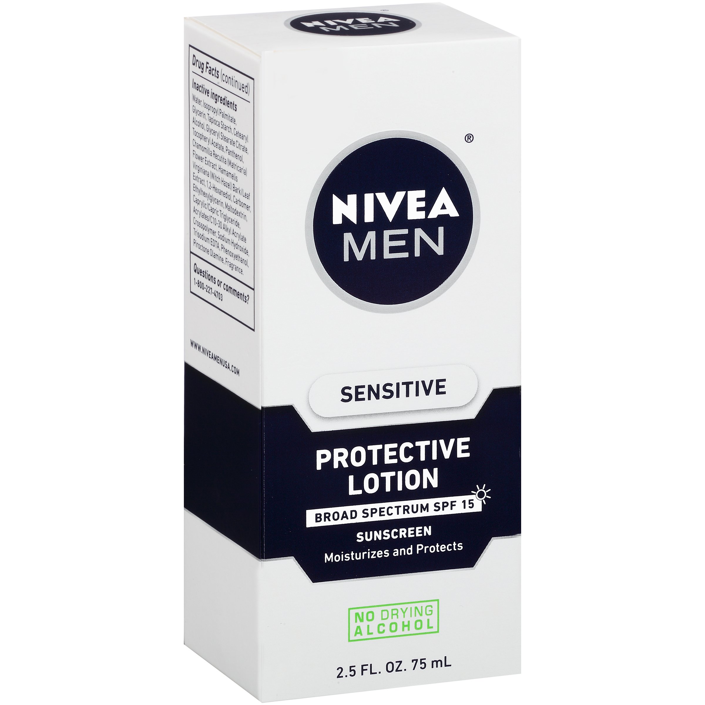 Men Sensitive 15 Lotion Moisturizer - Shop Bath & Skin Care at H-E-B