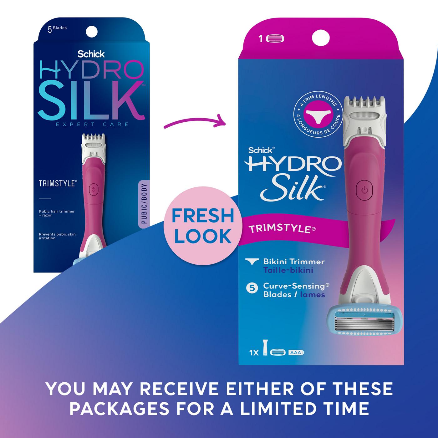Schick Hydro Silk Women's Trimstyle Bikini Trimmer & Razor; image 4 of 8