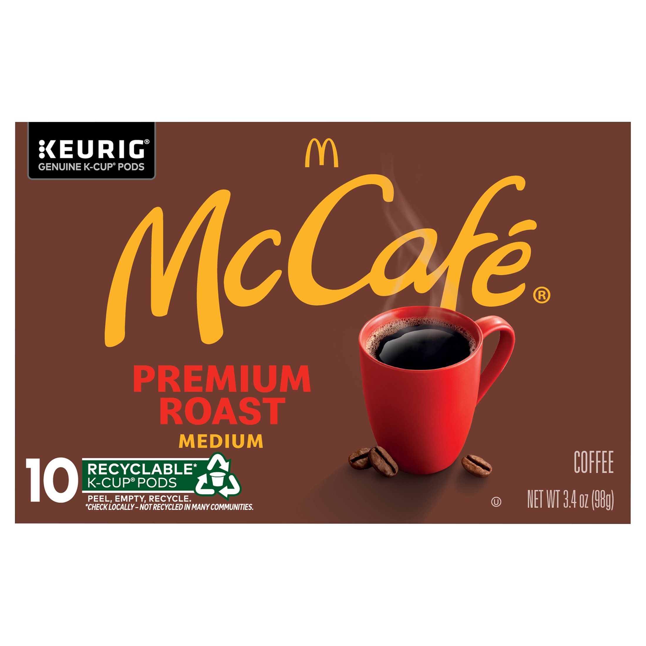 McCafe Premium Roast Medium Roast Single Serve Coffee K Cups Shop   001856930 1