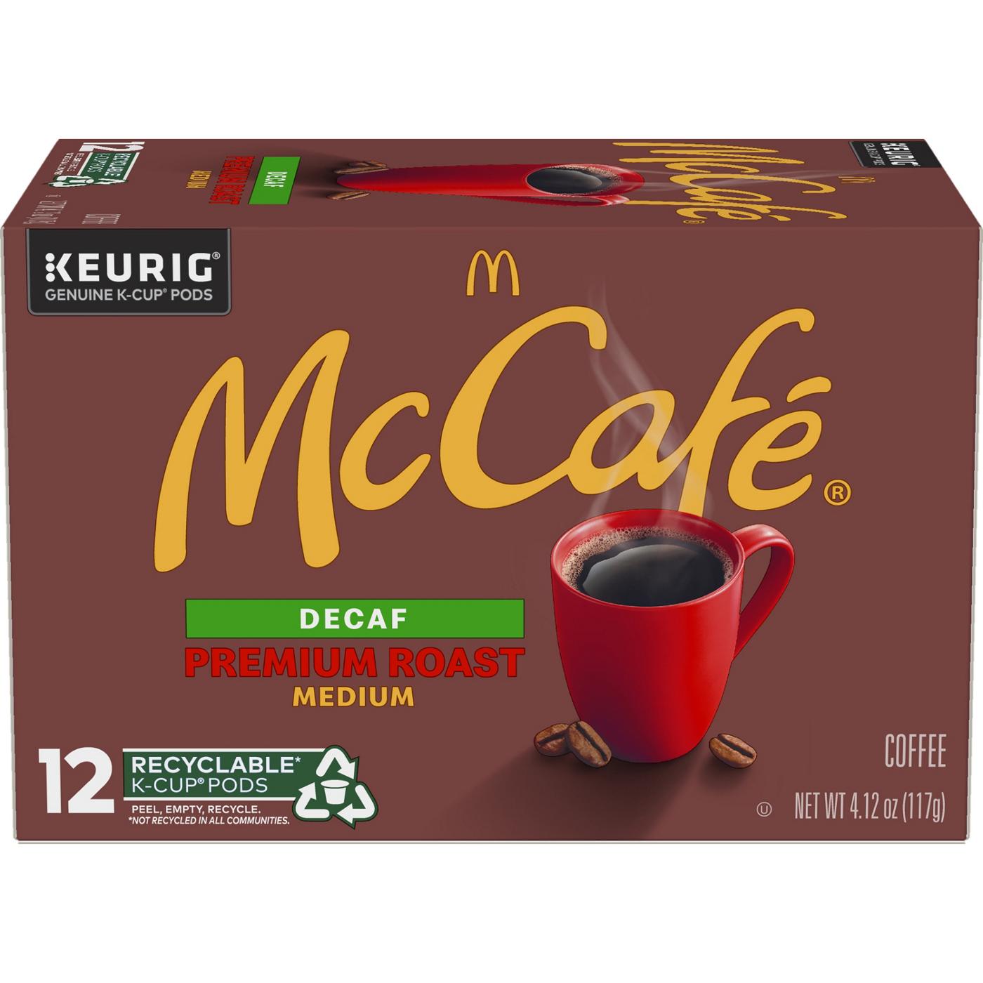 McCafe Premium Roast Decaf Medium Roast Single Serve Coffee K Cups; image 3 of 10