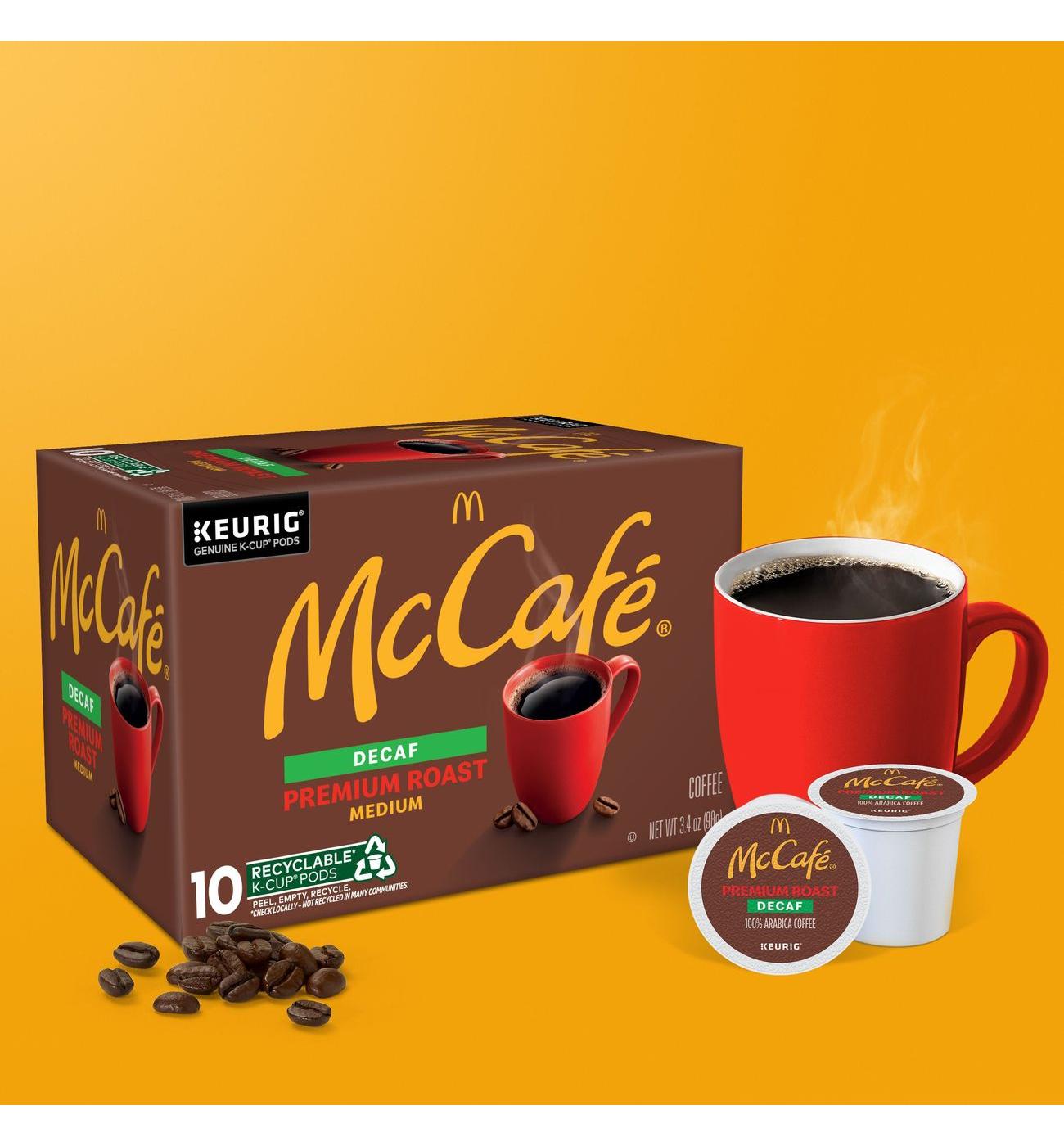 McCafe Premium Roast Decaf Medium Roast Single Serve Coffee K Cups; image 9 of 16