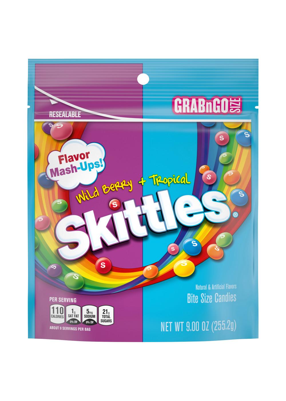 Skittles Wild Berry & Tropical Flavor Mash-Ups - Grab n Go Size; image 1 of 9