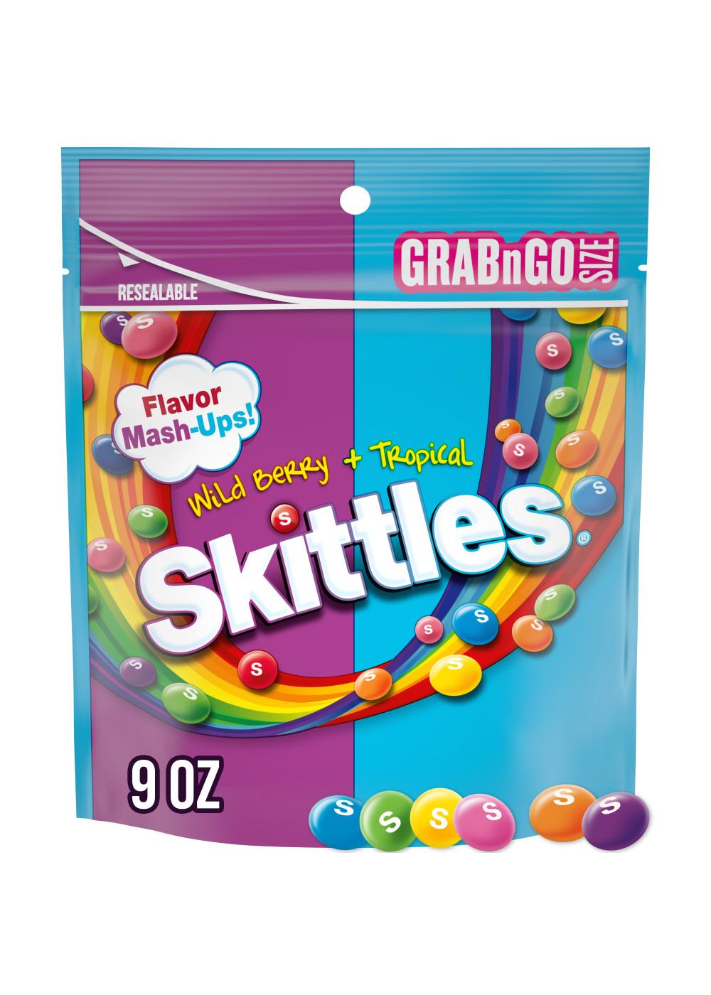 Skittles Wild Berry & Tropical Flavor Mash-Ups - Grab n Go Size; image 1 of 10