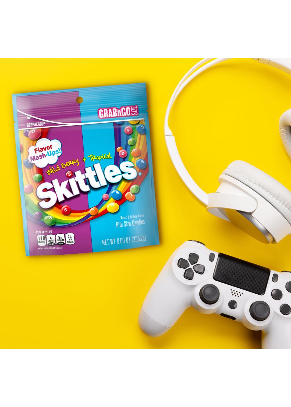 Skittles Wild Berry & Tropical Flavor Mash-Ups - Grab n Go Size; image 4 of 10