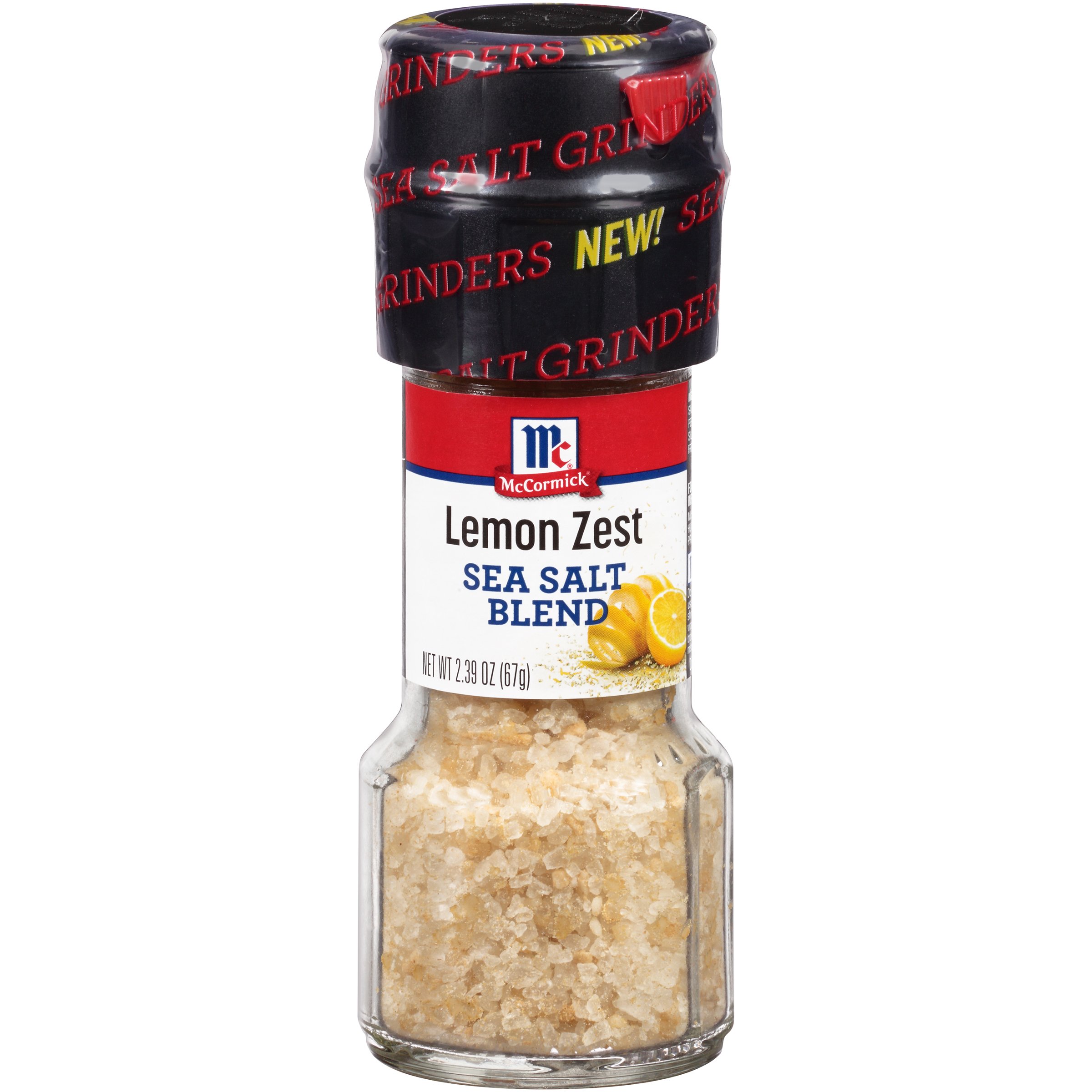 McCormick Lemon Zest Sea Salt Blend Grinder Shop Spice mixes at HEB