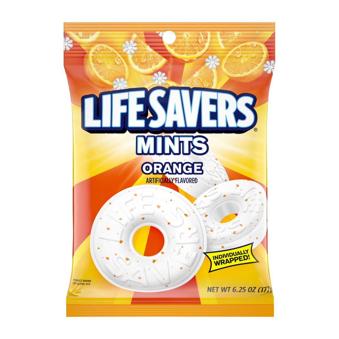 Life Savers Orange Breath Mints Hard Candy - Shop Gum & Mints at H-E-B