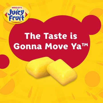 Juicy Fruit Original Chewing Gum Pack, 120 pc