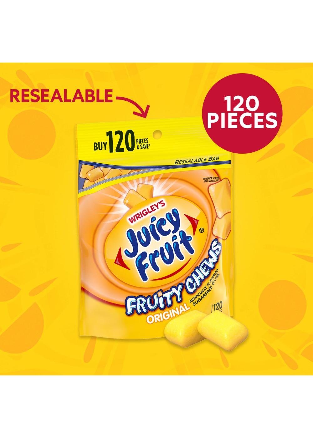 Juicy Fruit Original Chewing Gum Pack; image 6 of 9