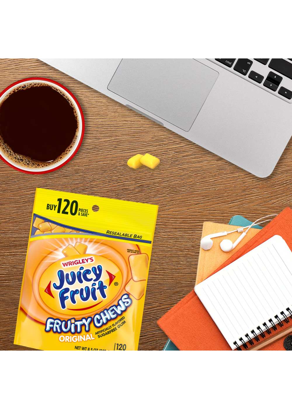 Juicy Fruit Original Chewing Gum Pack; image 7 of 9