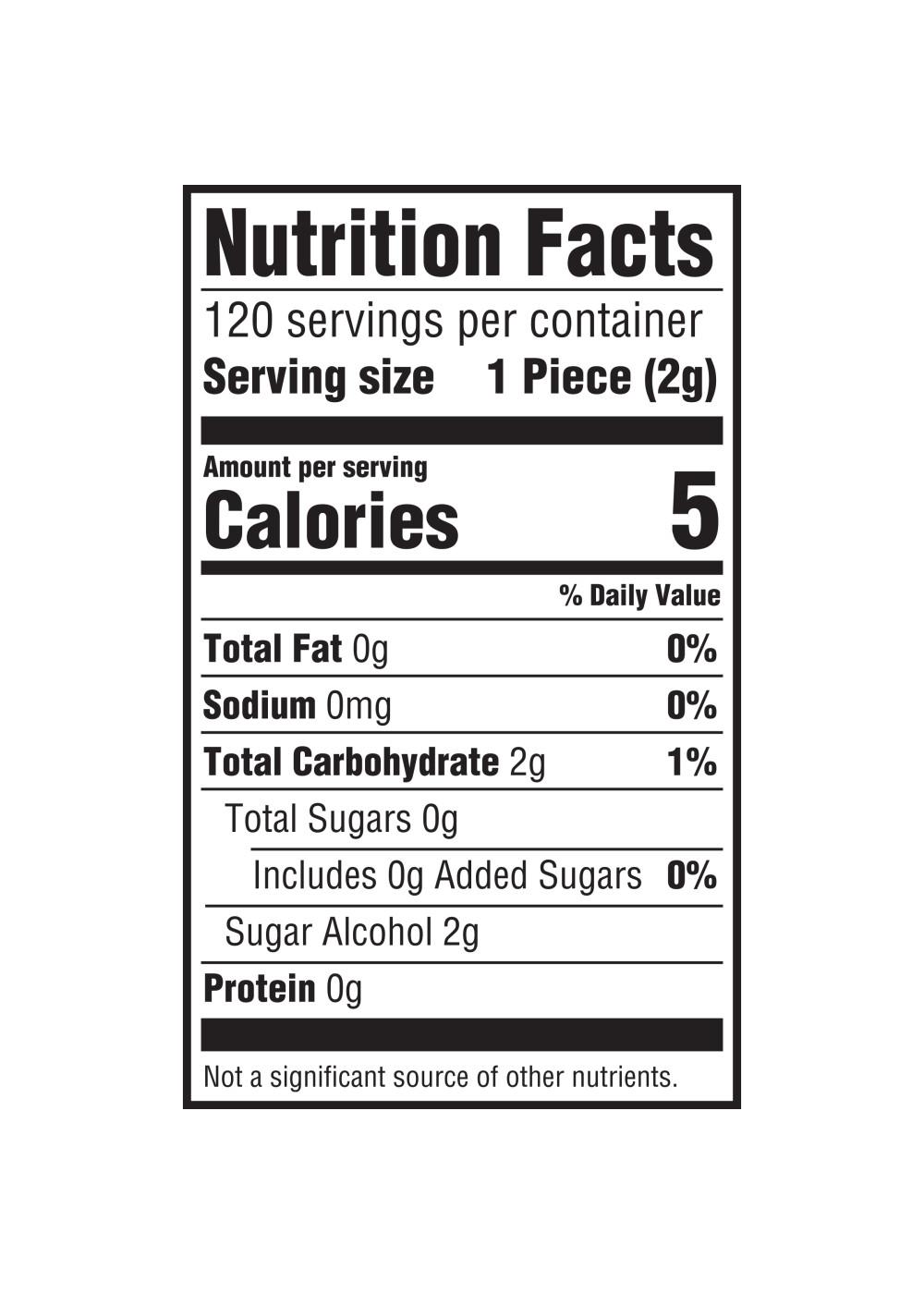 Juicy Fruit Original Chewing Gum Pack; image 8 of 9