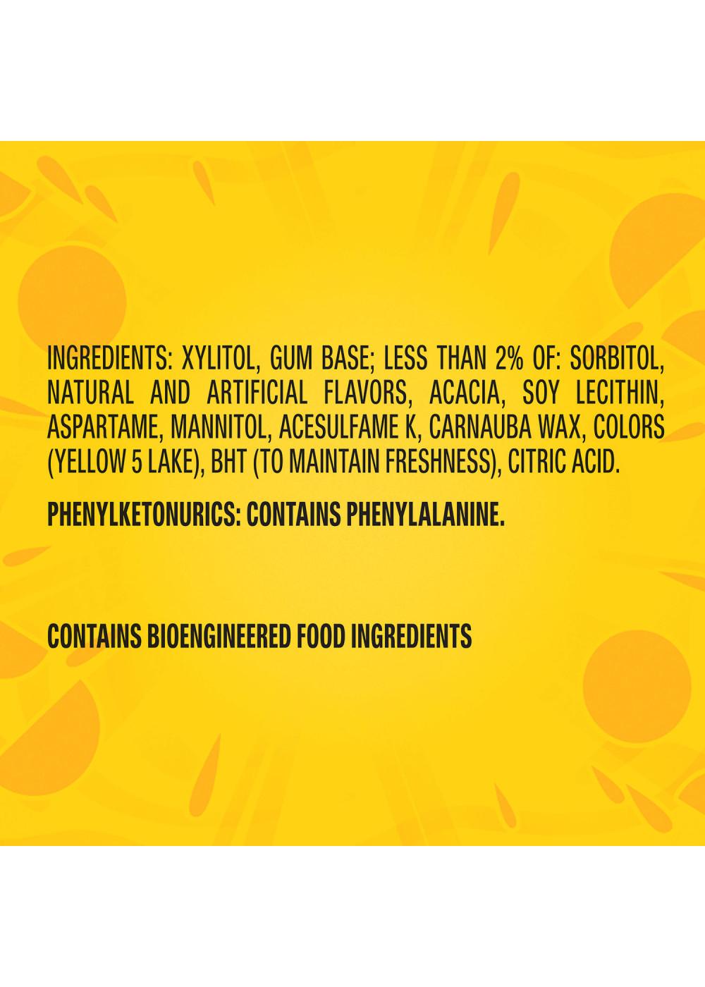 Juicy Fruit Original Chewing Gum Pack; image 9 of 9