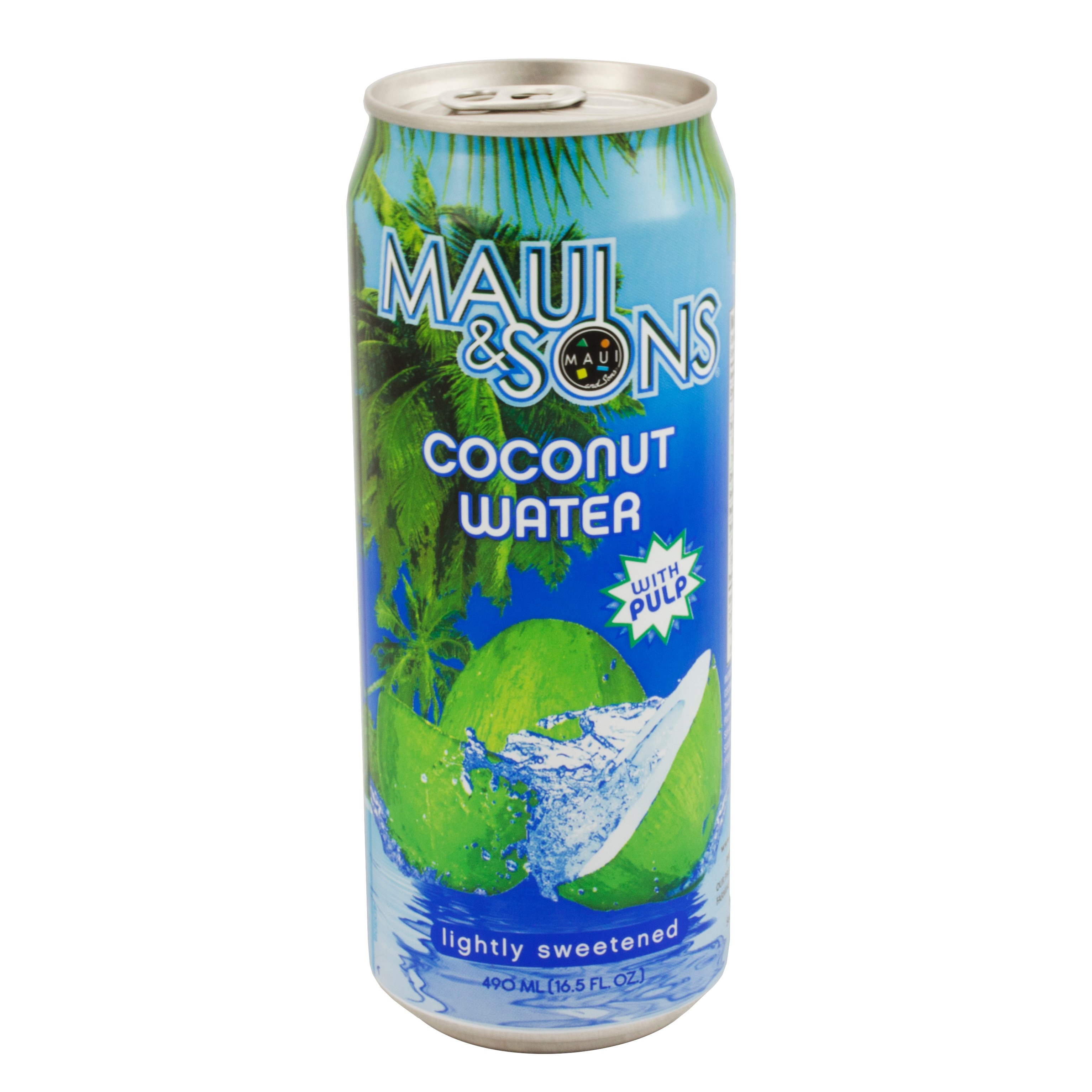 Maui & Sons Coconut Water With Pulp Shop Coconut Water at HEB