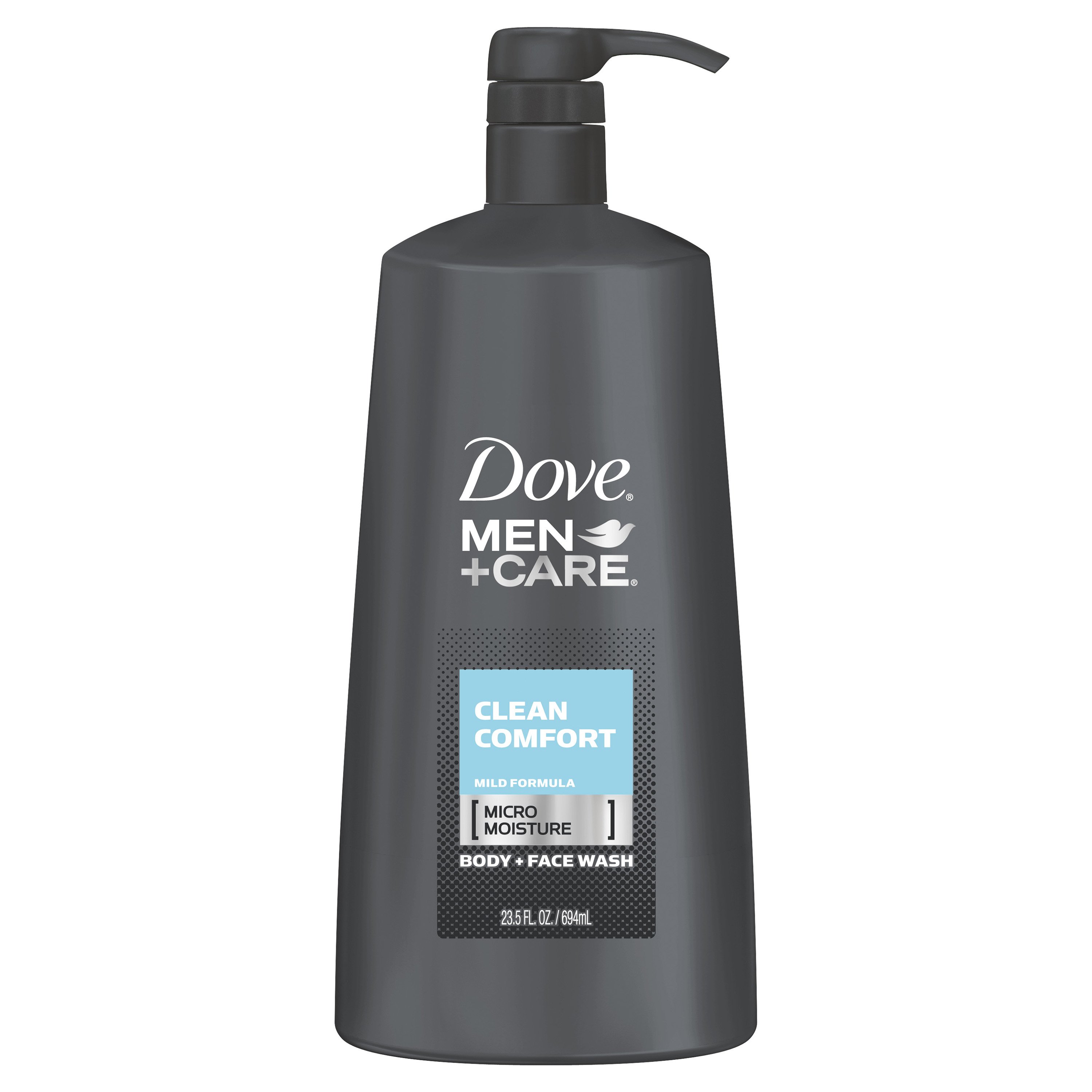 Dove Men+Care Clean Comfort Body Wash Pump Shop Cleansers & Soaps at