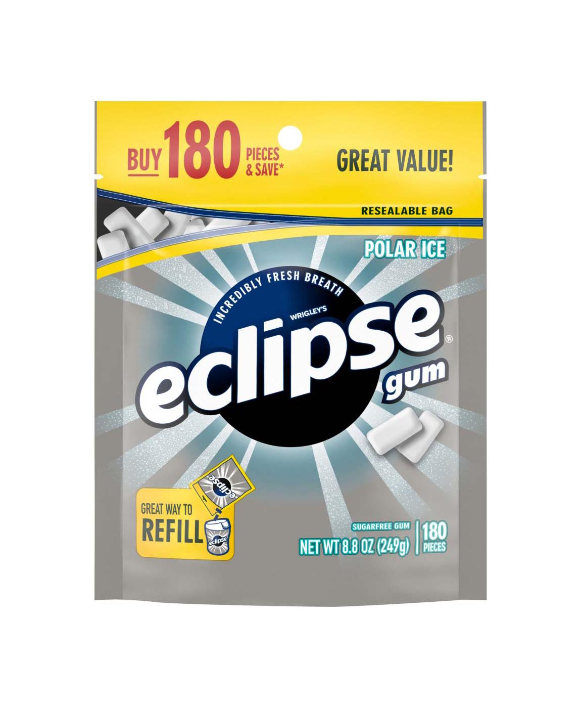 Eclipse Value Pack Sugarfree Chewing Gum Polar Ice Shop Gum & mints
