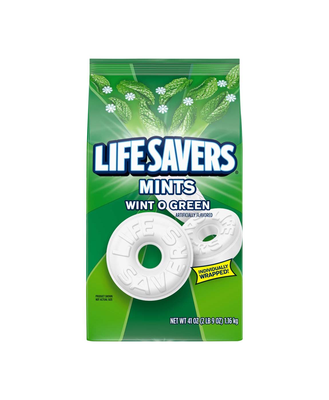 Life Savers Wint O Green Mints Candy Bag; image 1 of 6