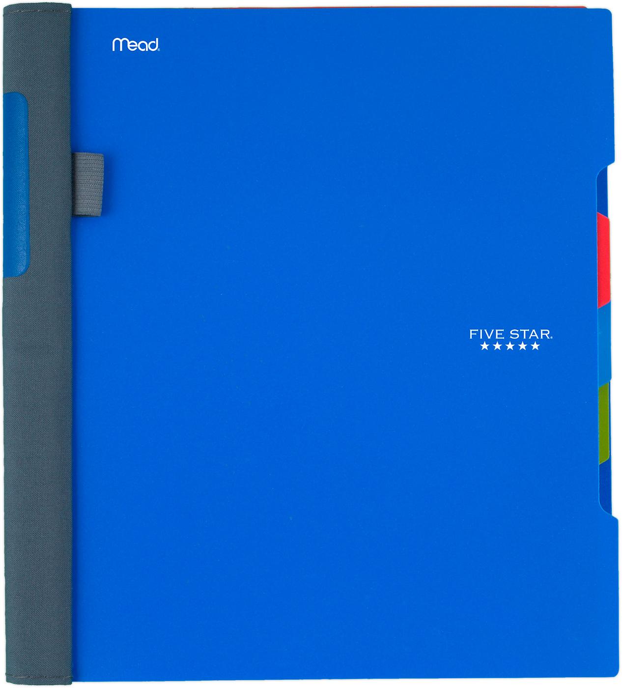 FIVE STAR Advance Wirebound Notebook, 3 Subject, College Ruled, Assorted Colors; image 4 of 7